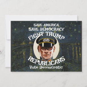 Convites Festa de Casamento de Graduação do Partido Republi