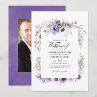 Festa de Casamento em Violeta Empoeirada Foto Flor