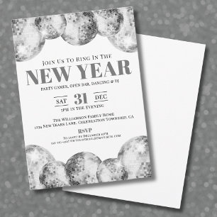 Convites Festa de Celebração de Ano Novo