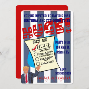 Convites Festa de Celebração de Marco de Inibição IMENSA