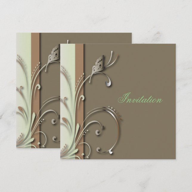 Convites Festa de Celebração do Partido para Todos os Propó (Frente/Verso)