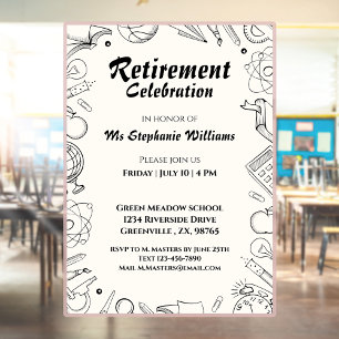 Convites Festa de Celebração dos Professores Aposentados da