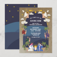 Festa de Cena de Natal da Arca Religiosa Invi