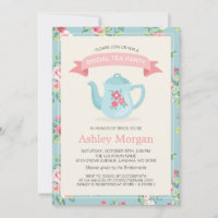 Festa de Chá com Chá de panela de Decoração Floral