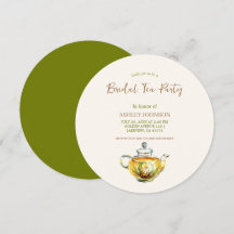 Festa de Chá de Noivado ENCANTADORA de Camomila