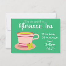 Festa de chá de tarde de horta colorida