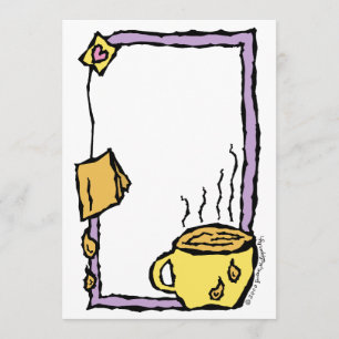 Convites Festa de chá personalizável e bonita / Chá alta ta