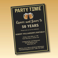 Festa de Cheers & Beers 50 anos (Qualquer Ano) Ani