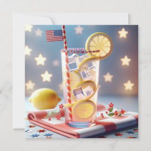 Convites Festa de CHURRASCO de 4 de julho