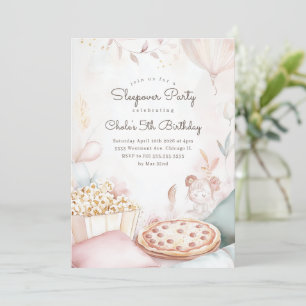 Convites Festa de cinema noturna de aniversário de um filme