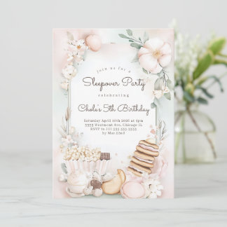 Convites Festa de cinema noturna de aniversário de um filme