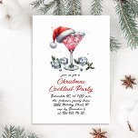 Convites Festa de Cocktail de Natal Whimsical Drawn<br><div class="desc">Pode entrar em contato comigo se precisar de ajuda ou de um novo item. Eu respondo em breve.</div>