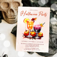 Festa de Cocktail do Halloween