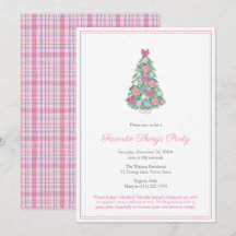 Festa de Coisas Favoritas da Árvore de Natal Color