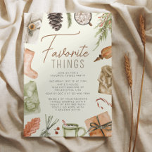 Festa de Coisas Favoritas do Feriado do Chic Boho 