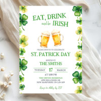 Festa de Comer, Beber e ser Irlandês do Dia de São