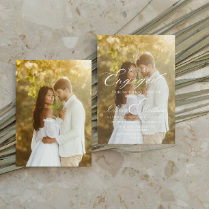 Convites Festa de Compromisso com Foto 