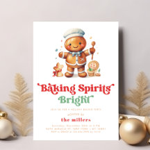 Festa de Confeitaria de Natal Brilhante Espiritos