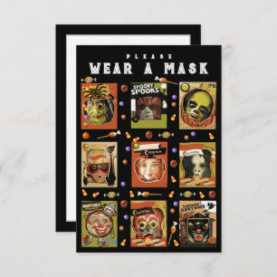 Convites Festa de Costume de Halloween