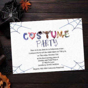 Convites Festa de Costume de Halloween