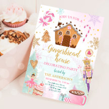 Festa de Decoração da Casa do Gingerpão Convide Co