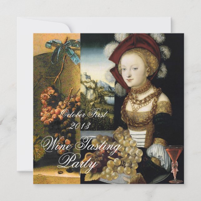 CONVITES FESTA DE DEGUSTAÇÃO DE VINHO DE VINHEDO DE UVA ANT (Frente)