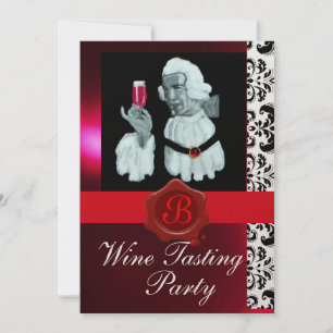 CONVITES FESTA DE DEGUSTAÇÃO DE VINHO SOMMELIER SELADA COM 