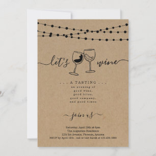 Convites Festa de Degustação de Vinhos