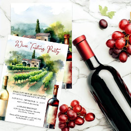 Convites Festa de Degustação de Vinhos