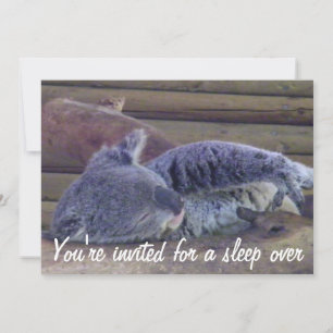 Convites Festa de Descanso/Sono sobre Festa_