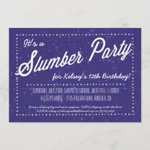 Convites Festa de Desmoronamento - Durma Debaixo das Estrel