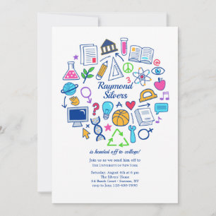 Convites Festa de Despedida da Faculdade