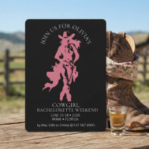 Festa de Despedida de Solteira Cowgirl Crew