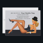 Convites Festa de Despedida de Solteiro com Garota de Cabar<br><div class="desc">Um convite de despedida de solteiro retrô com uma linda garota de cabaré. O cartão é fácil de personalizar com sua redação, fonte, cor da fonte, forma e tipo de papel. Não é exatamente o que você está procurando? Todos os nossos produtos podem ser personalizados para atender às suas necessidades...</div>