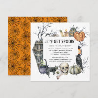Festa de Dia das Bruxas de Spooky Vintage Gothic