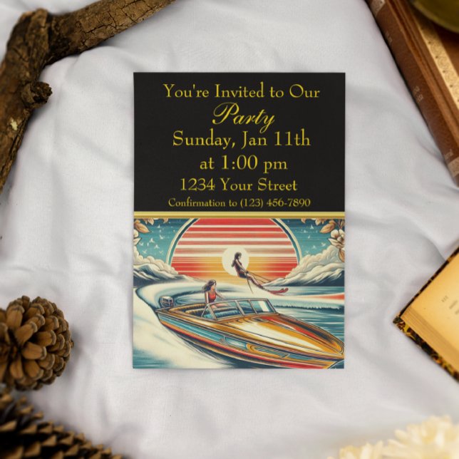 Convites FESTA DE Divertimento de Verão (Criador carregado)