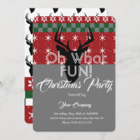 Festa de doçura de Natal Deer Ugly Sweater