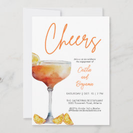 Convites Festa de Engajamento Cheers