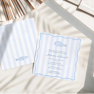 Convites Festa de Engajamento Contemporânea de Fritura de P