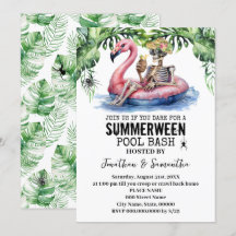 Festa de Esqueletos Tropicais no Verão das Bruxas