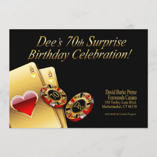 Convites Festa de Estilo de Cassino ME PEÇA PARA COLOCAR NO