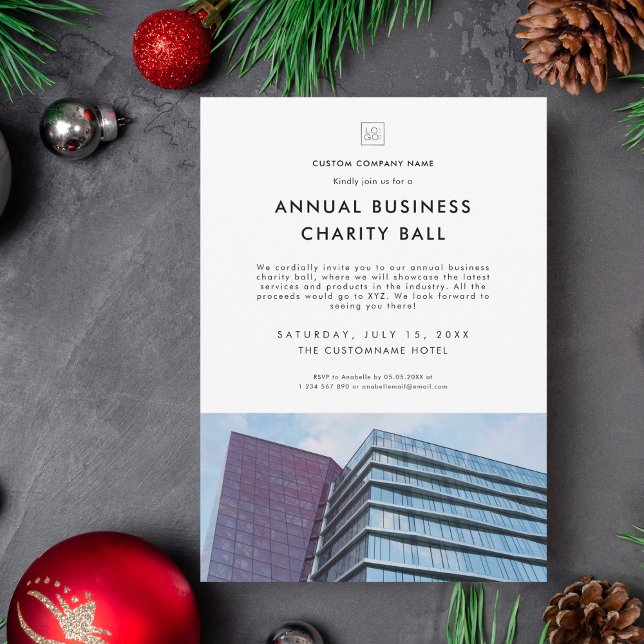 Convites Festa de Evento de Caridade de Fotografia do Logot (Criador carregado)