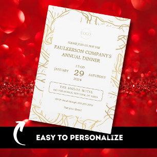 Convites Festa de Evento Empresarial de Empresa Corporativa