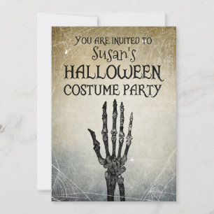 Convites Festa de fantasia de colheita de Halloween