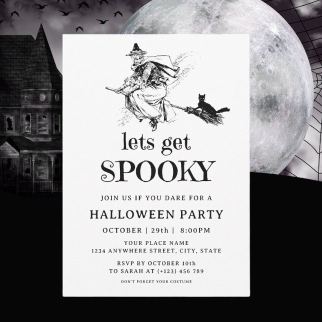 Convites Festa de Fantasia de Halloween para Adultos de Bru (Criador carregado)