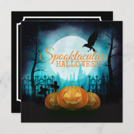Convites Festa de fantasia de Spooktacular Halloween | Conv