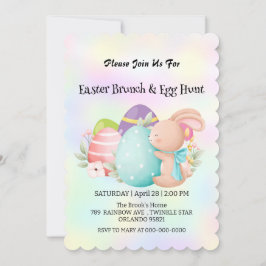 Convites Festa de Felz pascoa de ovo do Cotovelo-cotovelo c