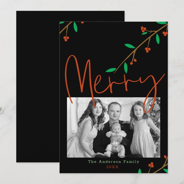 Convites Festa de Feriado do Ramal Negro de Berry feliz (Frente/Verso)