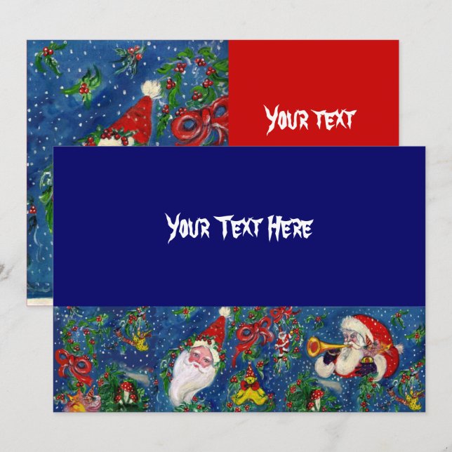 CONVITES FESTA DE FERIADO NOTURNO DO NATAL (Frente/Verso)