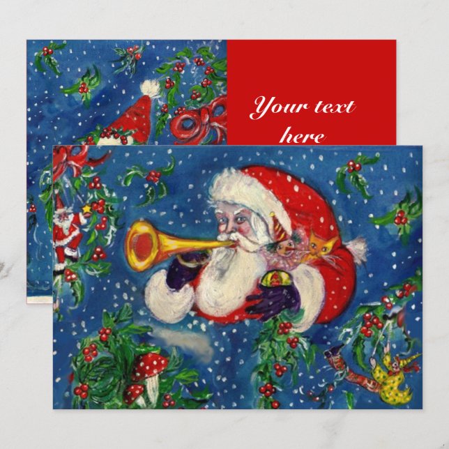 CONVITES FESTA DE FERIADOS NOTURNOS DO NATAL MUSICAL DO BUG (Frente/Verso)